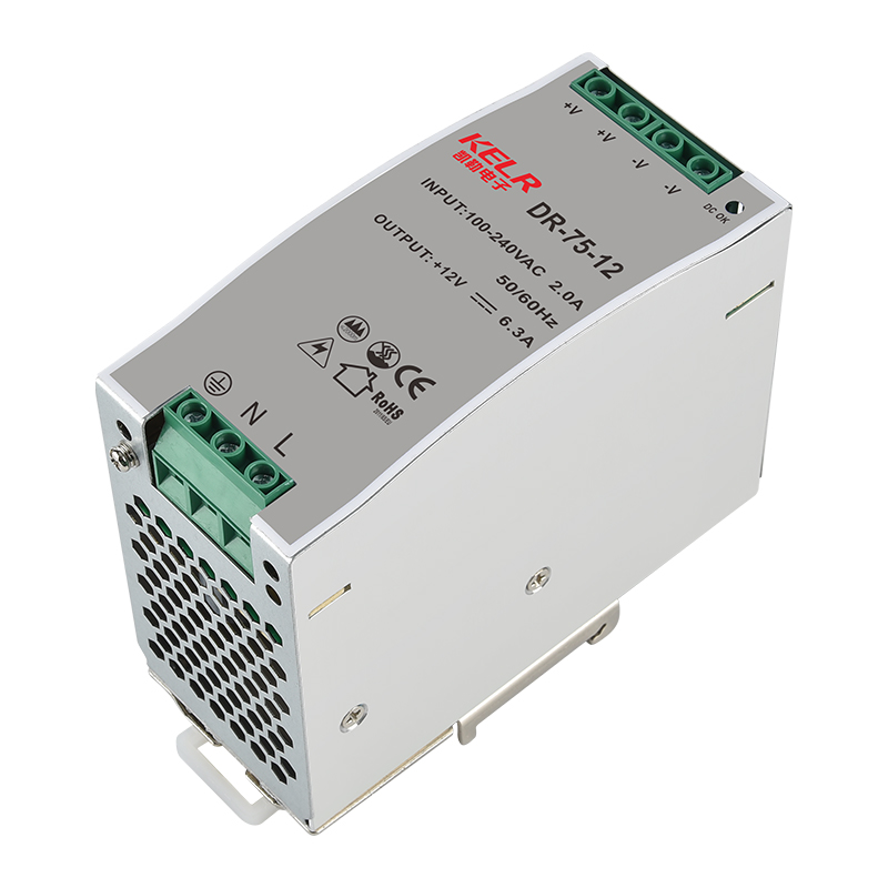 DR-75W 系列 導(dǎo)軌型單輸出工業(yè)用開(kāi)關(guān)電源