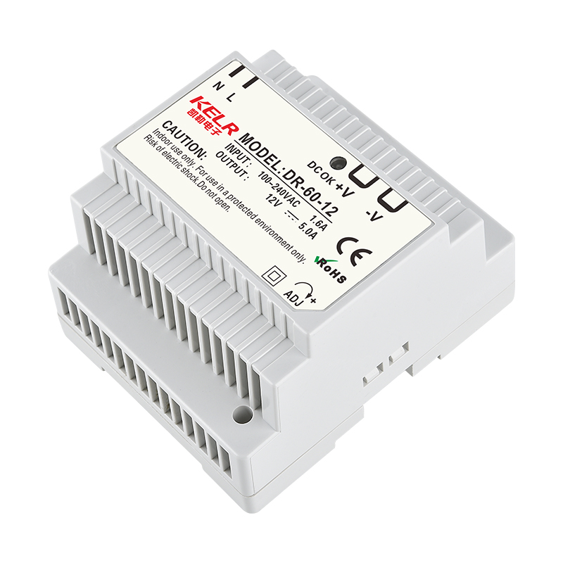 DR-60W 系列 導(dǎo)軌型單輸出工業(yè)用開(kāi)關(guān)電源