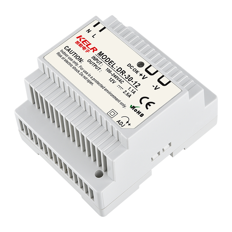 DR-30W 系列 導(dǎo)軌型單輸出工業(yè)用開(kāi)關(guān)電源